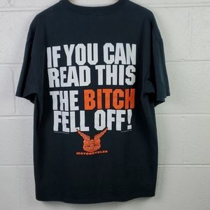 Vintage Big Johnson Motorcycles Biker Shirt XL